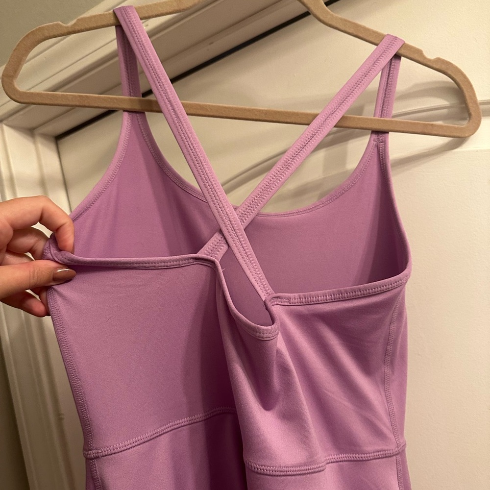 Zella Purple Mini Dress with Shorts - Picture 4 of 5
